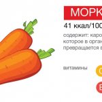 Витаминный состав моркови